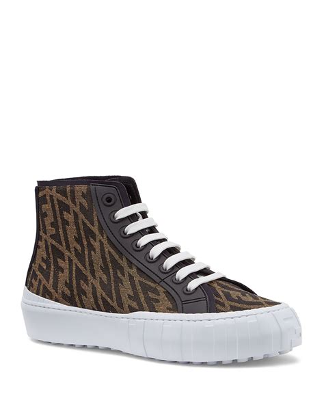 fendi homme sneakers|fendi high top sneakers men's.